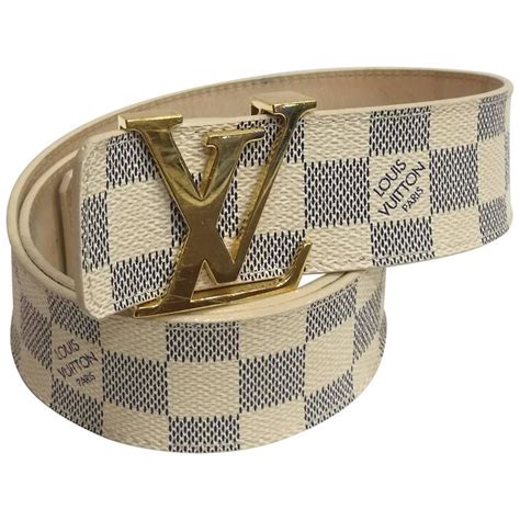 fake white damier louis vuitton belt|louis vuitton damier belt price.